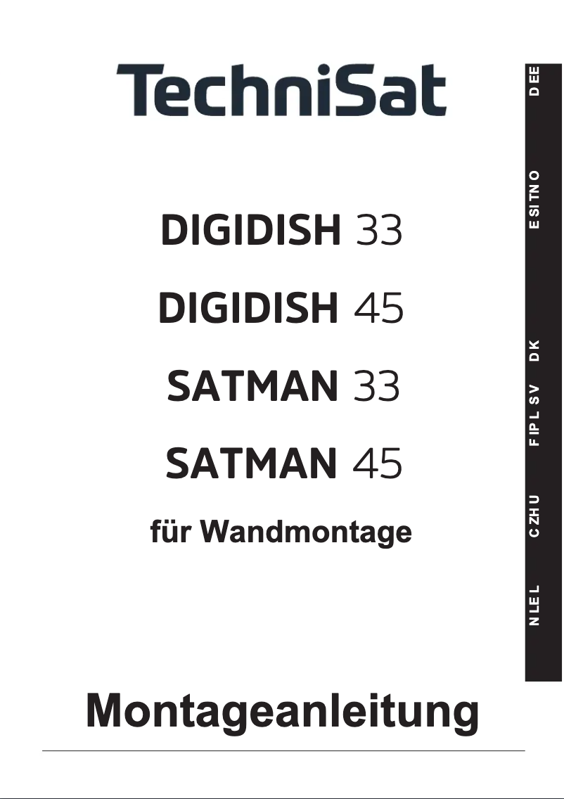 Página nº 1 - Guía de instalación TechniSat DigiDish 45