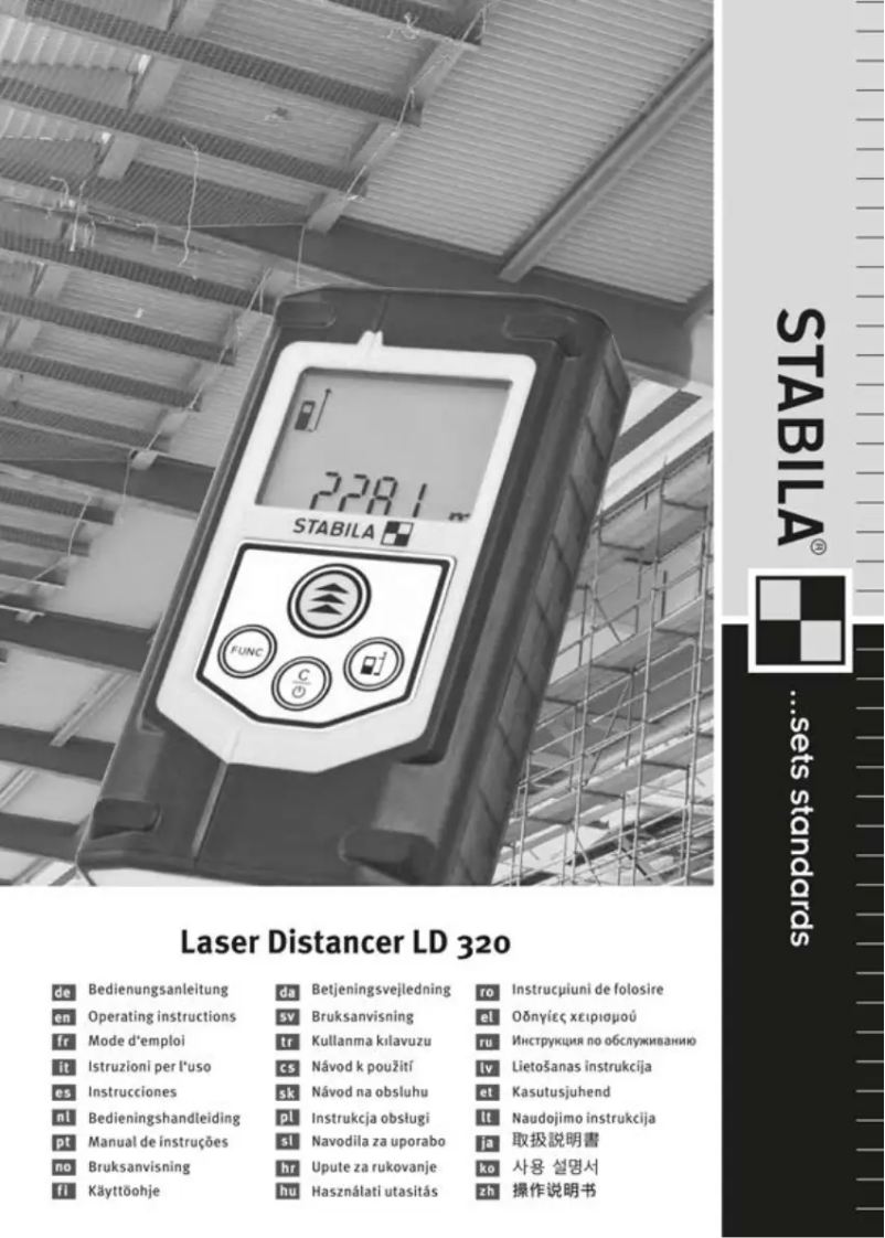 Imagen de la primera página del manual del dispositivo LD320