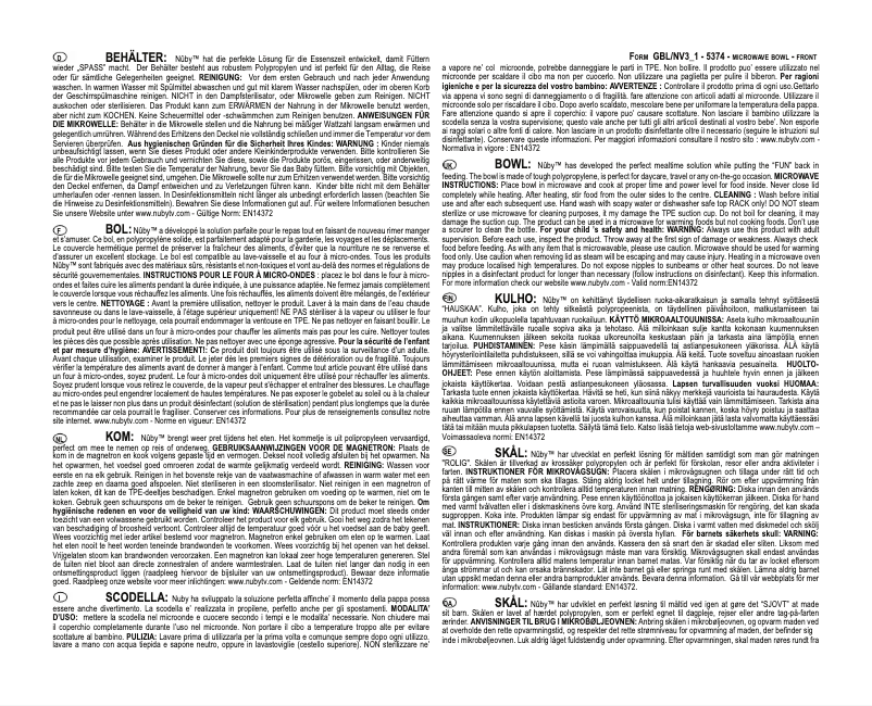 Página 1 del manual Manual de usuario Nuby 0048526053742