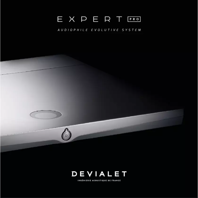 Imagen de la primera página del manual del dispositivo Expert 220 Pro