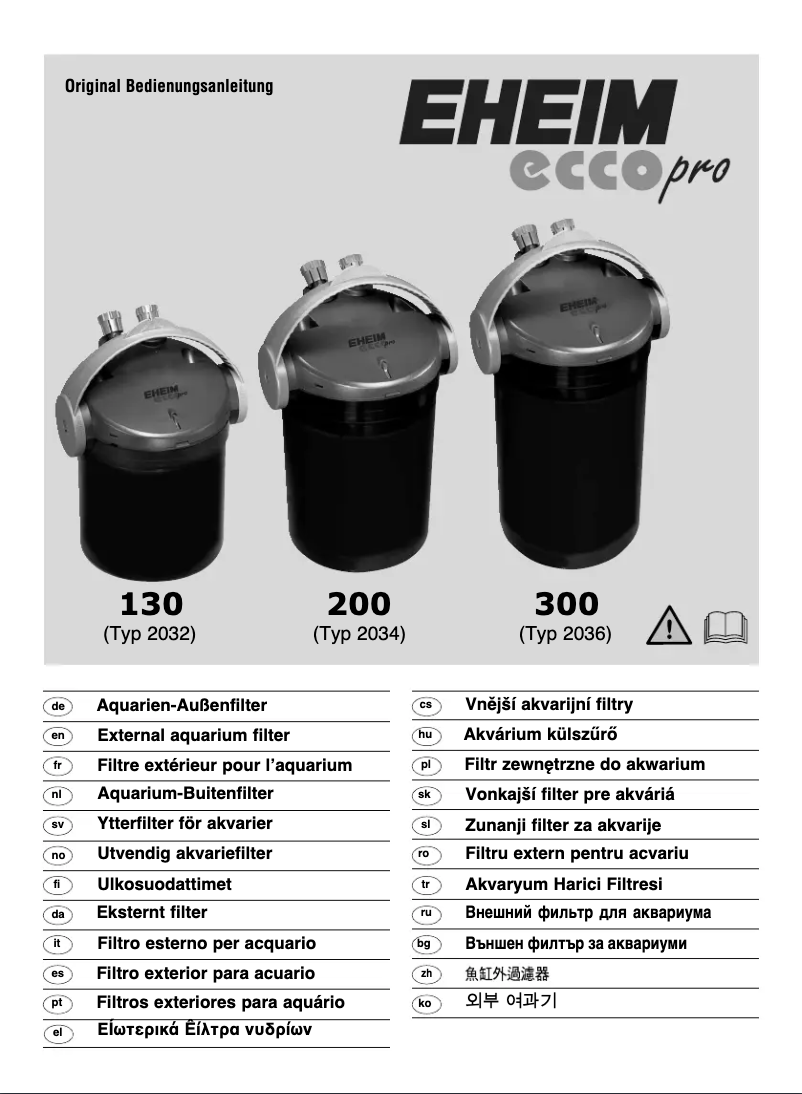 Imagen de la primera página del manual del dispositivo EccoPro 130