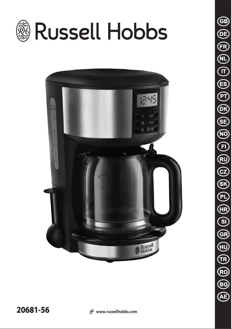 Página 1 del manual Manual de usuario Russell Hobbs Legacy 20681-56