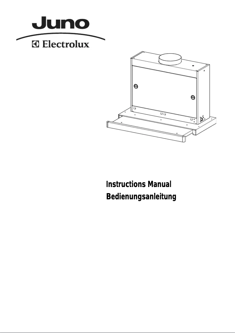 Página 1 del manual Manual de usuario Juno Electrolux JDA5541E