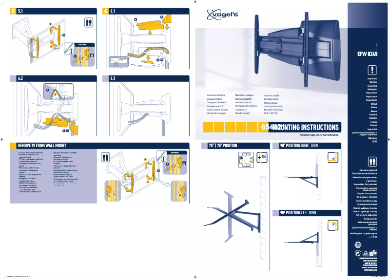 Imagen de la primera página del manual del dispositivo EFW 8245