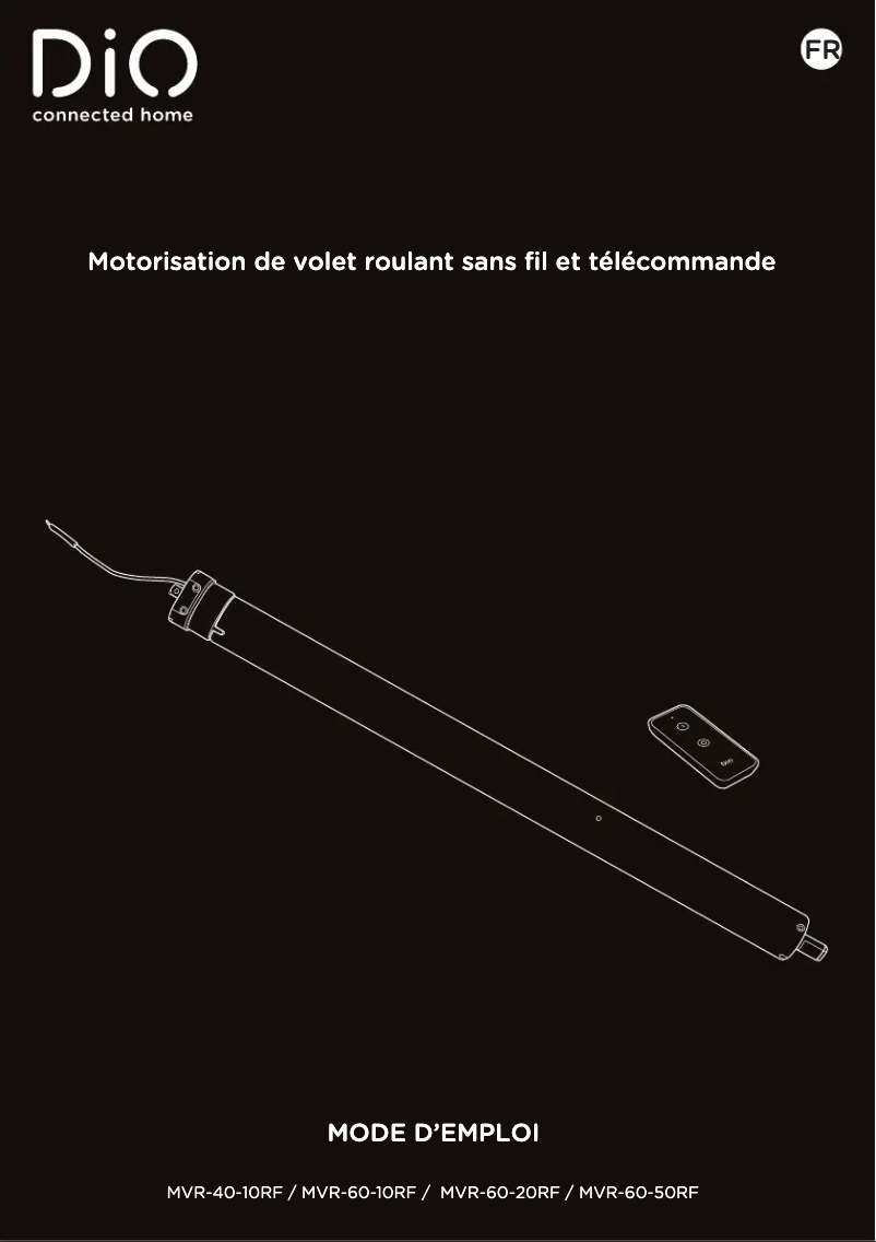 Página 1 del manual Manual de usuario DiO MVR-60-10RF