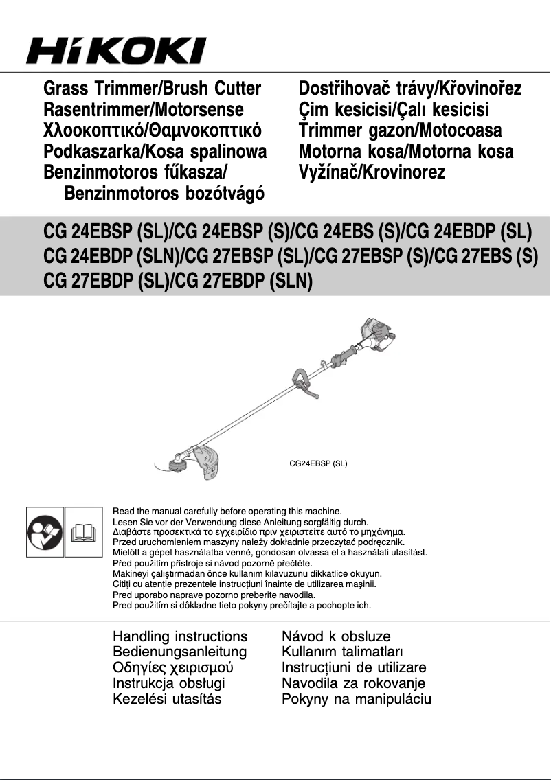 Imagen de la primera página del manual del dispositivo CG24EBSP