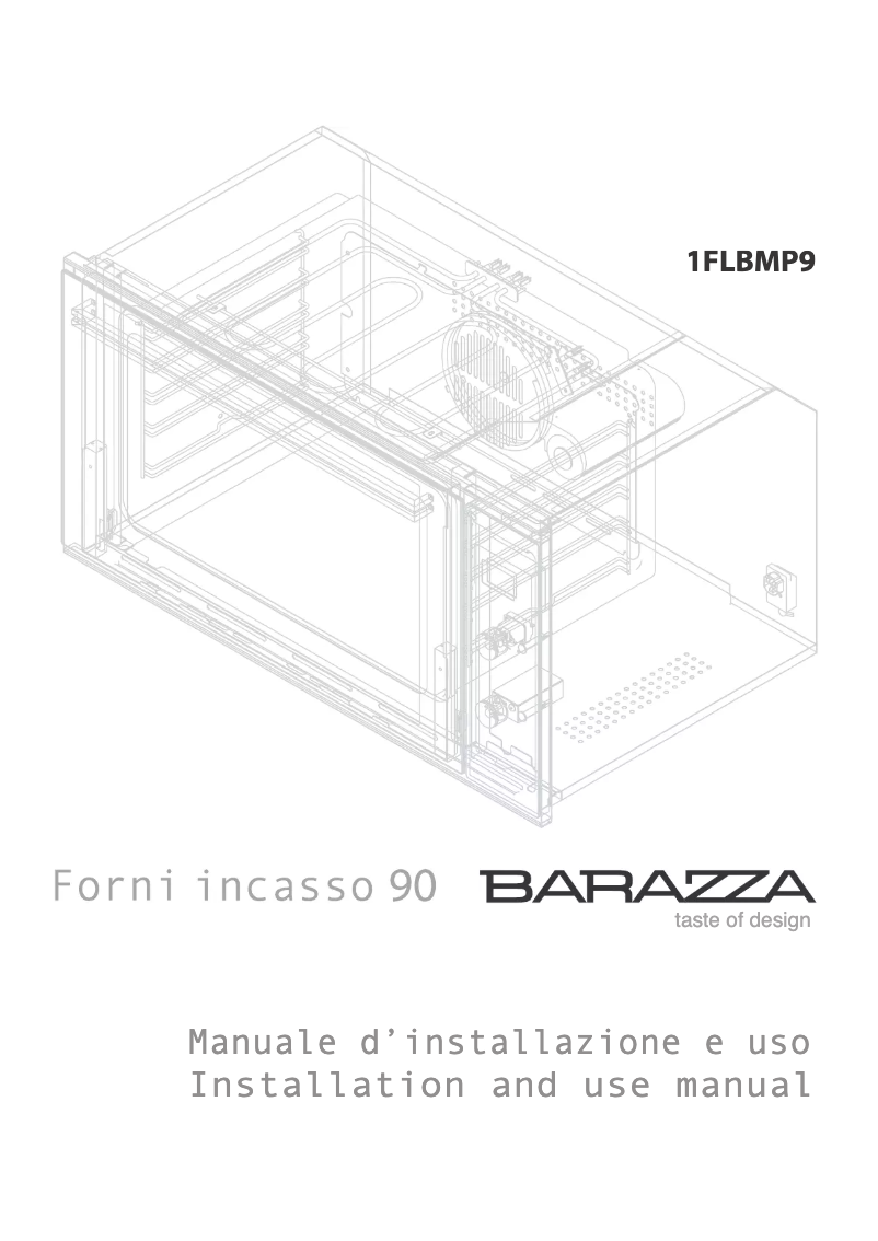 Página 1 del manual Manual de usuario Barazza 1FLBMP9
