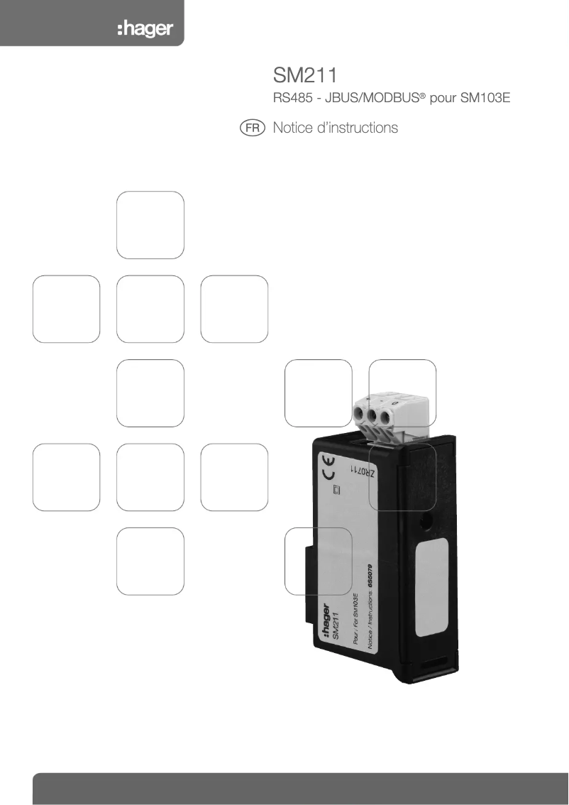Imagen de la primera página del manual del dispositivo SM211