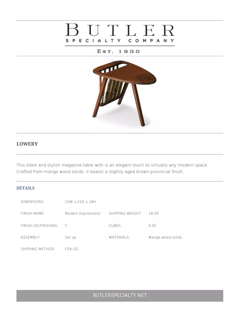 Imagen de la primera página del manual del dispositivo Lowery