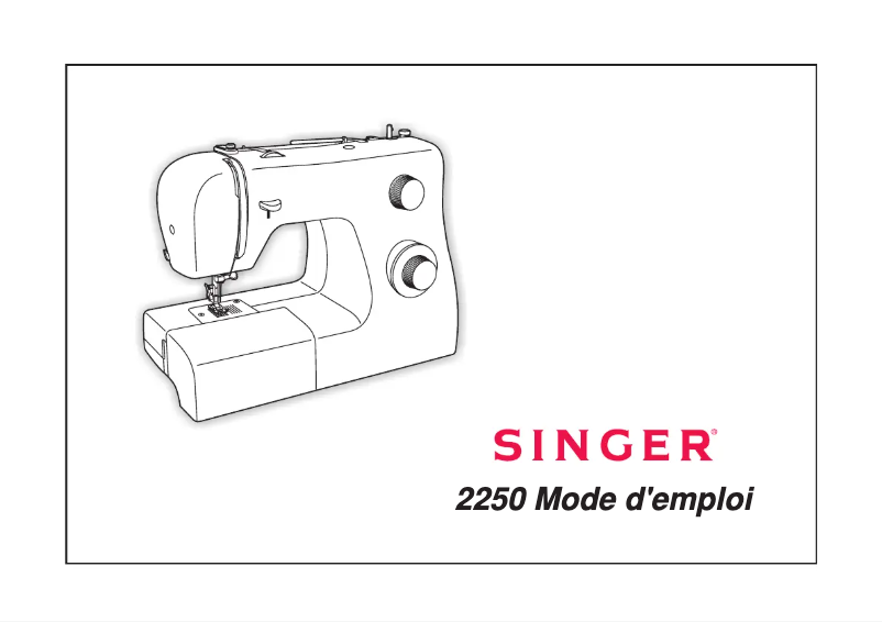 Página 1 del manual Manual de usuario Singer Serenade 2250