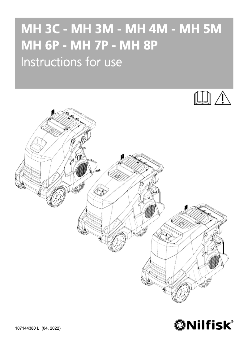 Imagen de la primera página del manual del dispositivo MH 5M