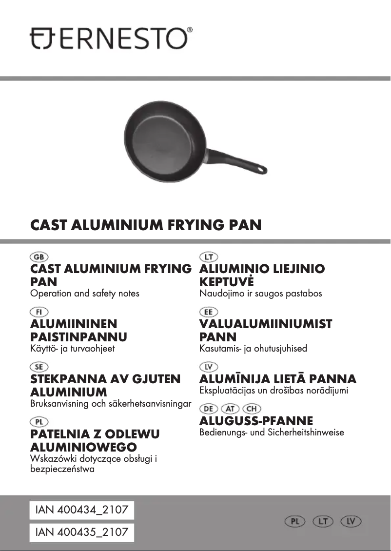 Página nº 1 - Manual de usuario Ernesto HG08778