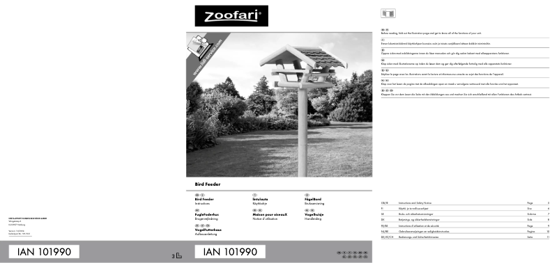 Imagen de la primera página del manual del dispositivo IAN 101990