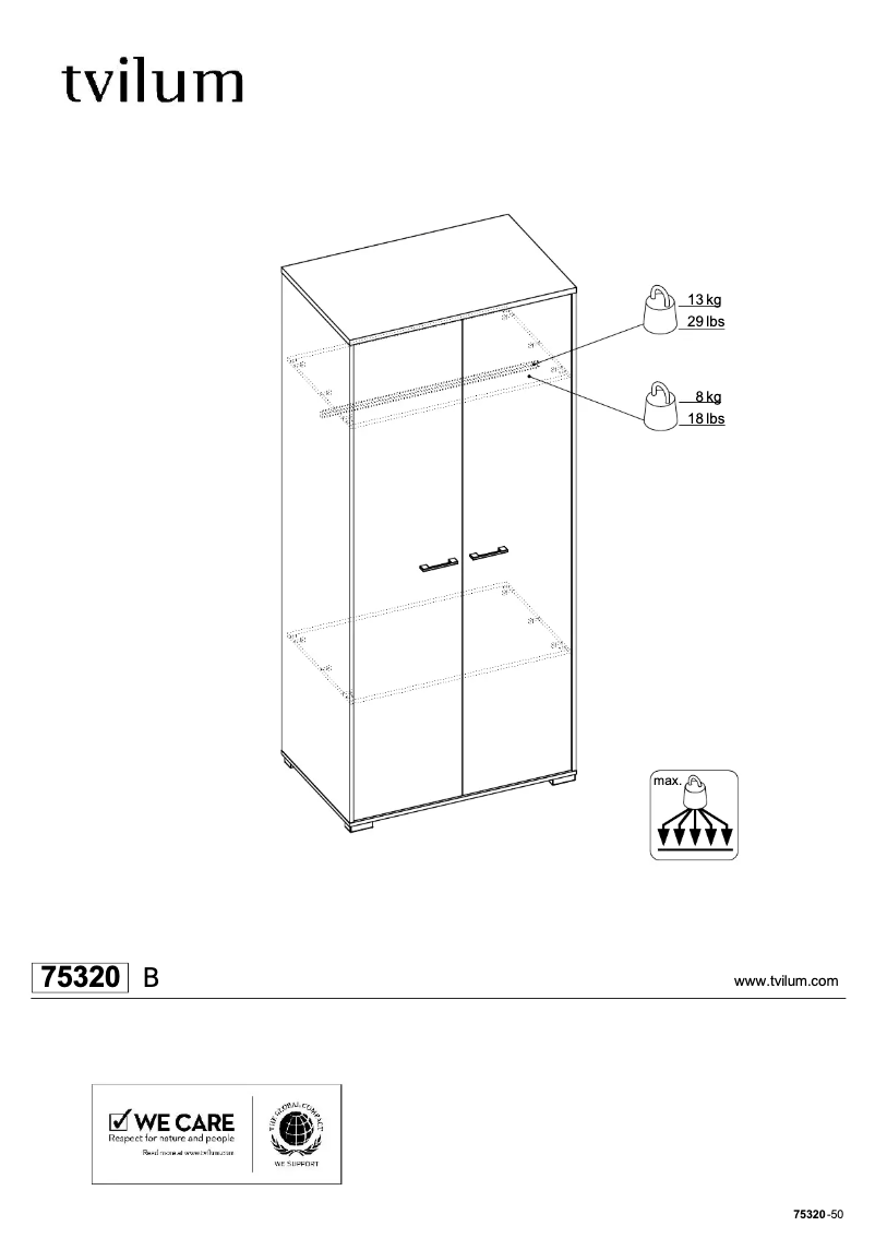 Imagen de la primera página del manual del dispositivo 75320
