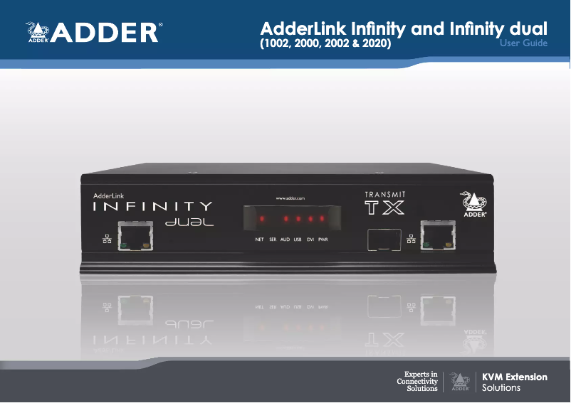 Imagen de la primera página del manual del dispositivo ALIF1002P
