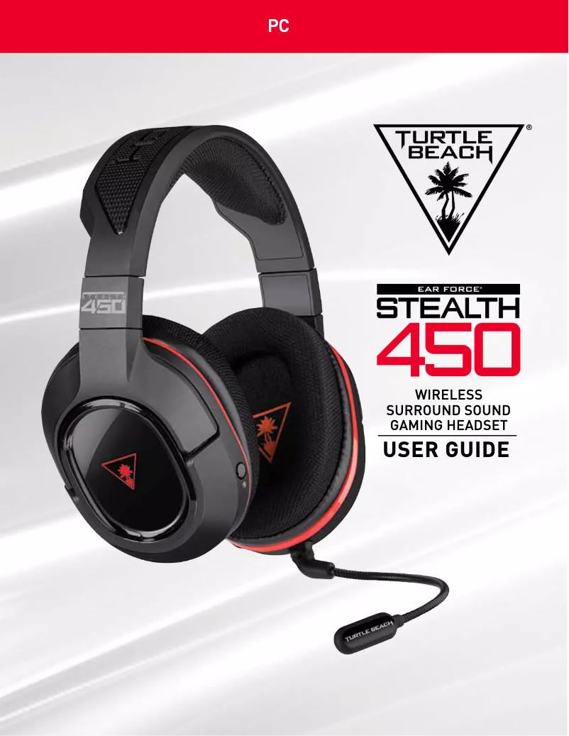 Página 1 del manual Manual de usuario Turtle Beach Ear Force Stealth 450 DTS