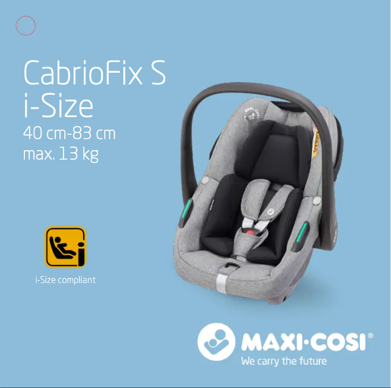 Página 1 del manual Manual de usuario Maxi-Cosi Zelia S Trio