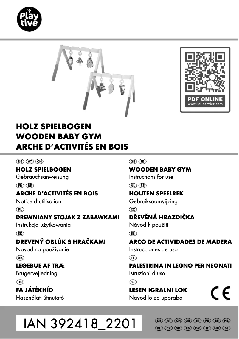 Imagen de la primera página del manual del dispositivo IAN 392418