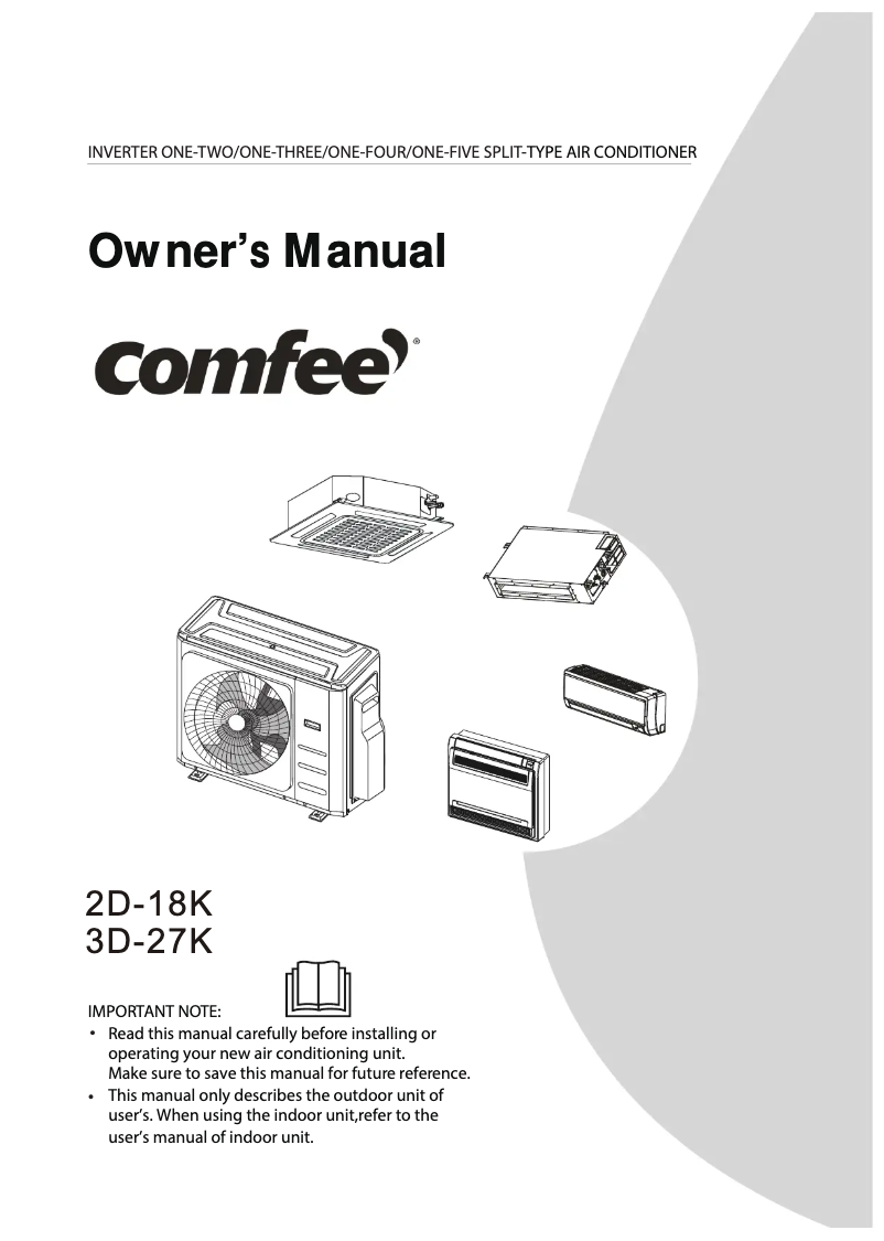 Imagen de la primera página del manual del dispositivo 3D-27K