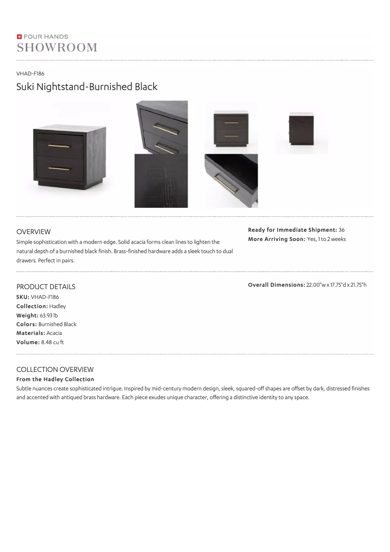 Página 1 del manual Manual de usuario Four Hands VHAD-F186