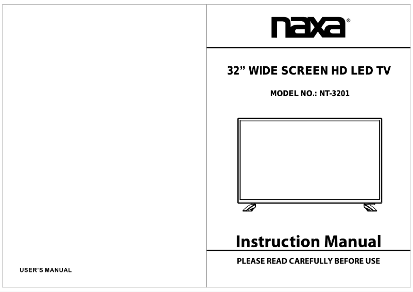 Imagen de la primera página del manual del dispositivo NT-3201