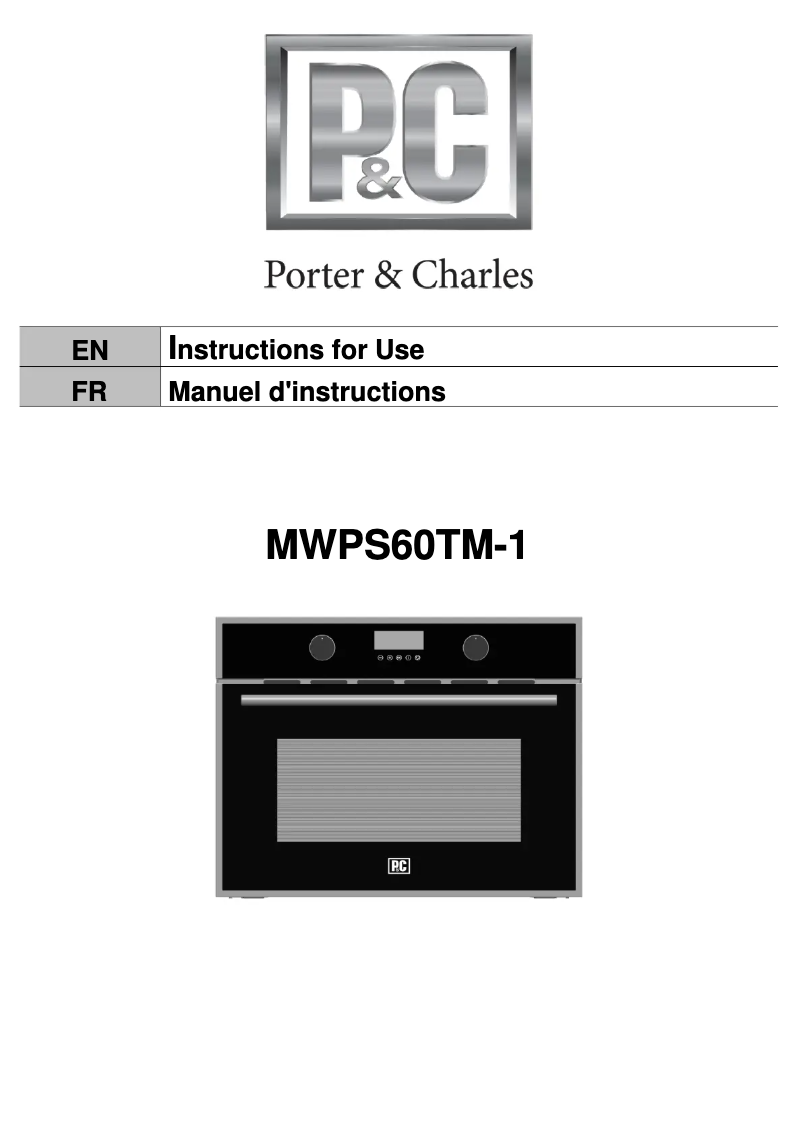 Imagen de la primera página del manual del dispositivo MWPS60TM-1