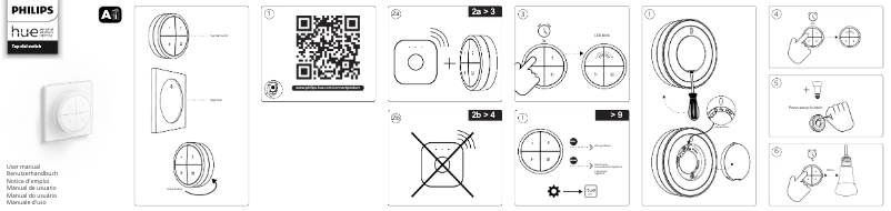 Página nº 1 - Manual de usuario Philips Hue Tap
