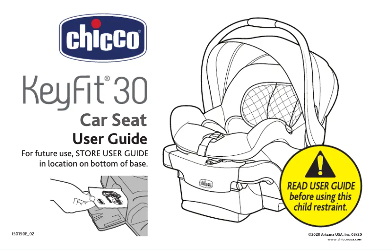 Página 1 del manual Manual de usuario Chicco KeyFit 30