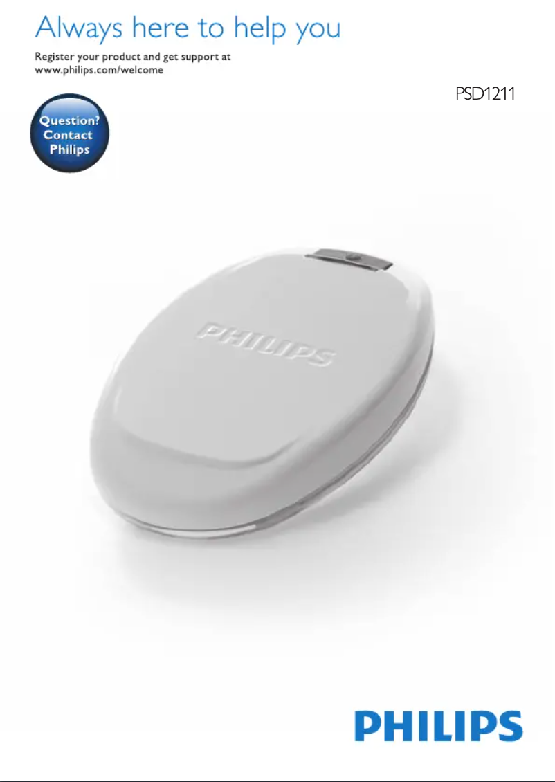 Página 1 del manual Manual de usuario Philips Psoriasis Treatment PSK0202