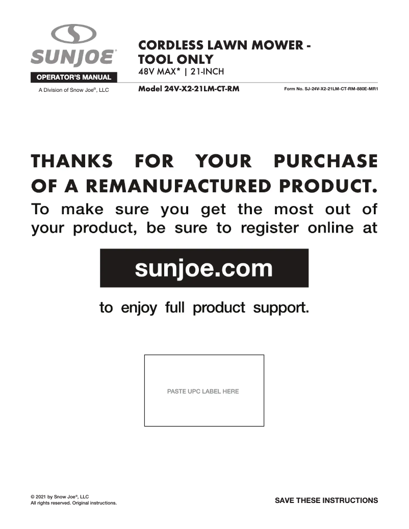 Imagen de la primera página del manual del dispositivo 24V-X2-21LMSP-CT-RM