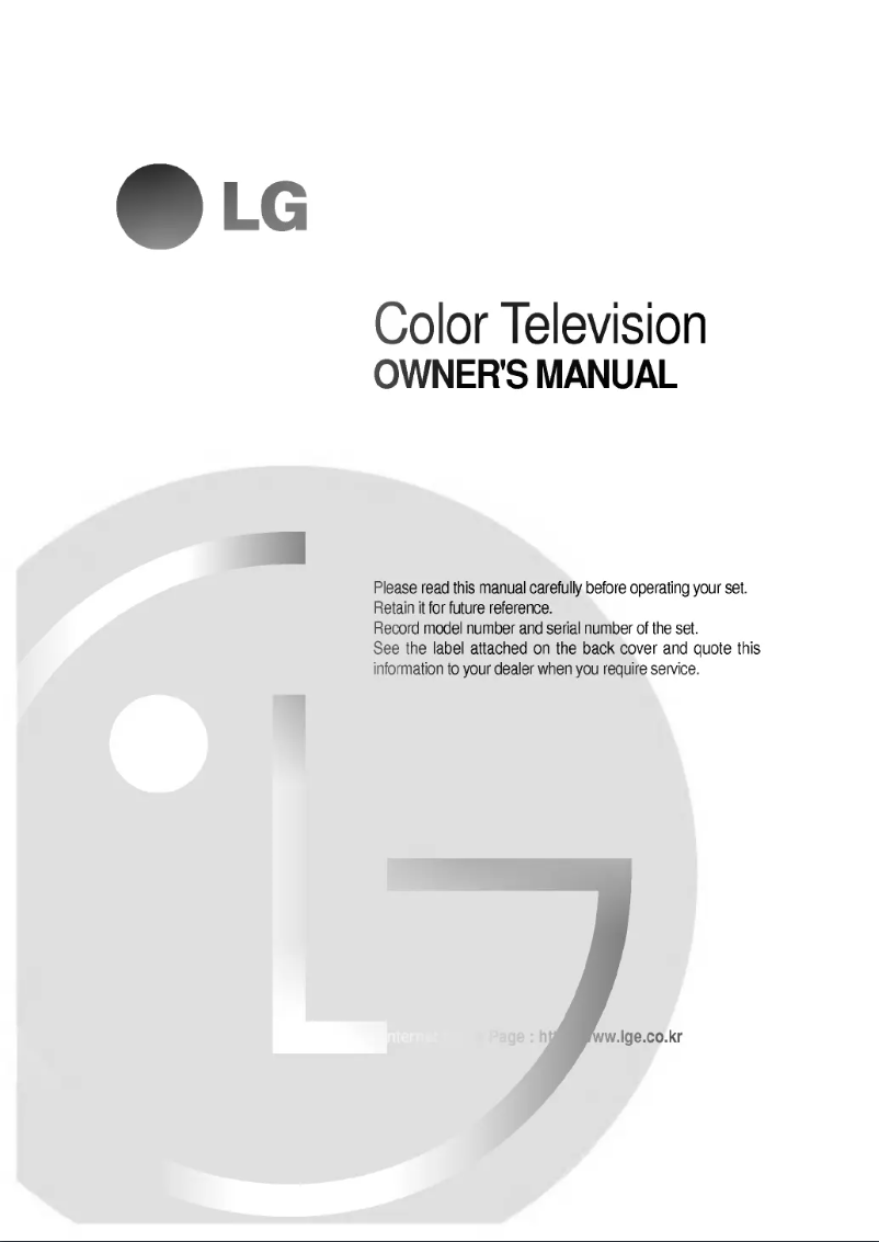 Imagen de la primera página del manual del dispositivo CP-29Q20P