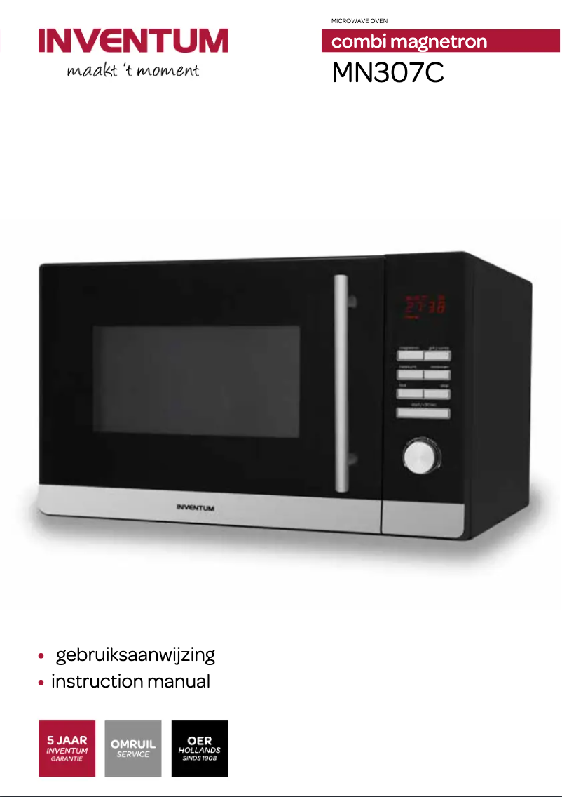 Imagen de la primera página del manual del dispositivo MN307C