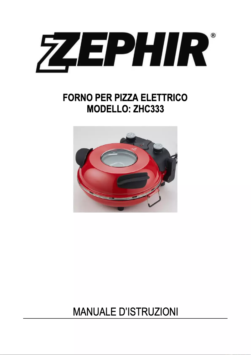 Página 1 del manual Manual de usuario Zephir ZHC333