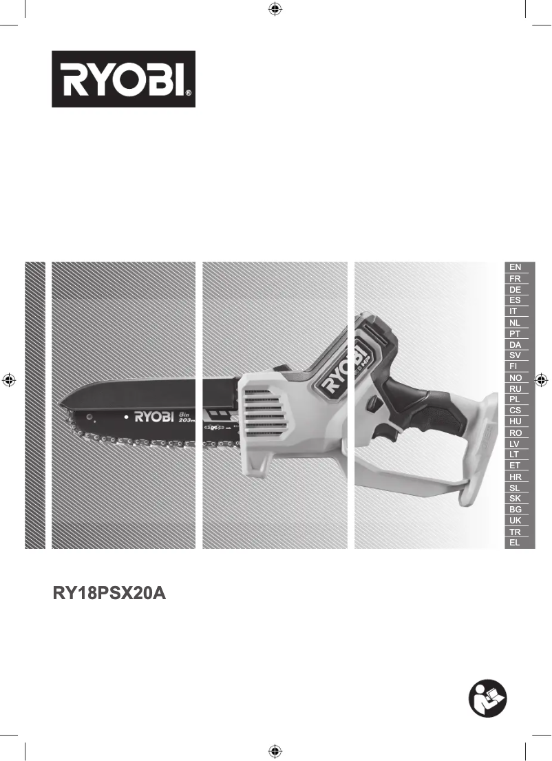 Imagen de la primera página del manual del dispositivo RY18PSX20A