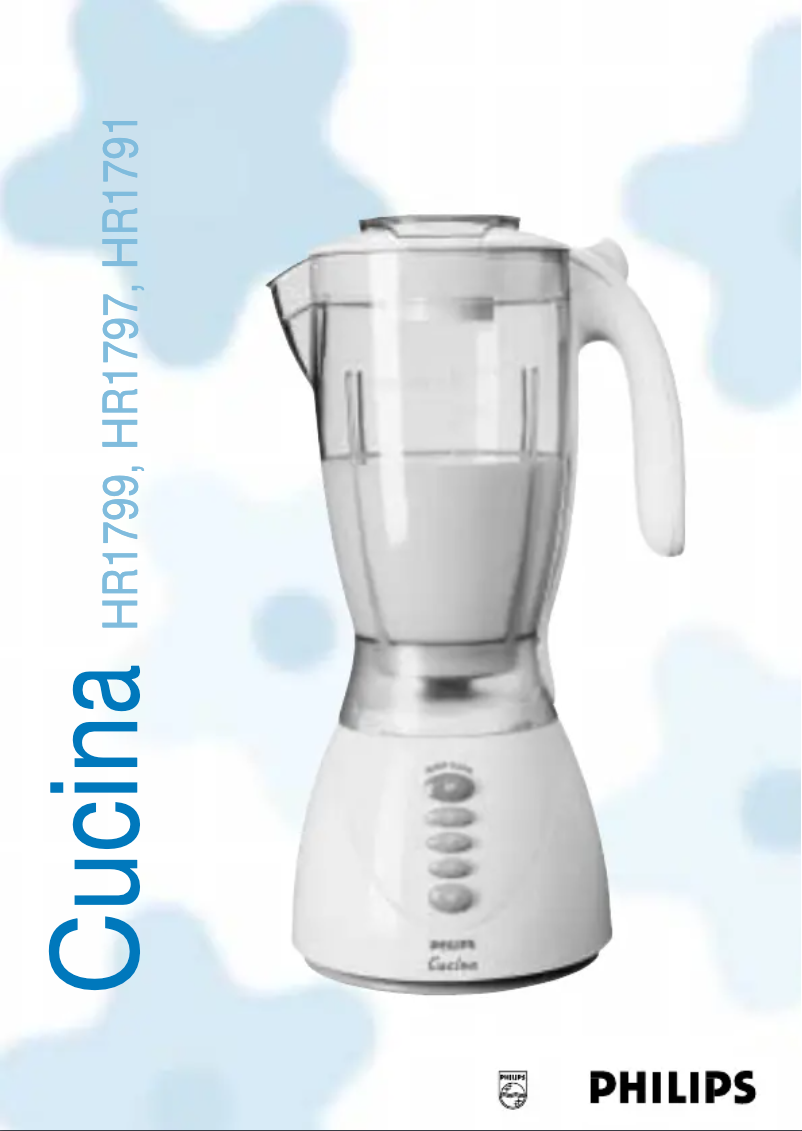 Imagen de la primera página del manual del dispositivo HR1797