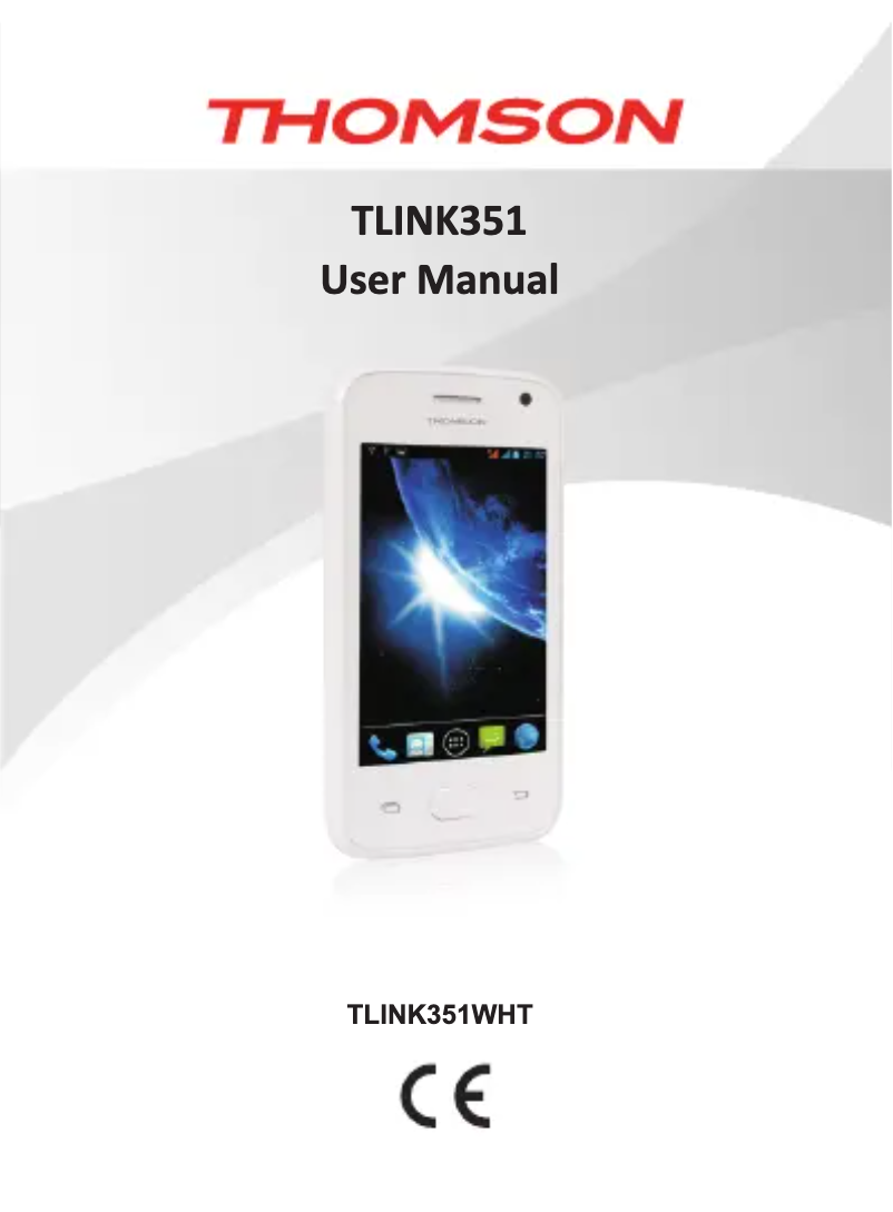 Imagen de la primera página del manual del dispositivo TLINK351