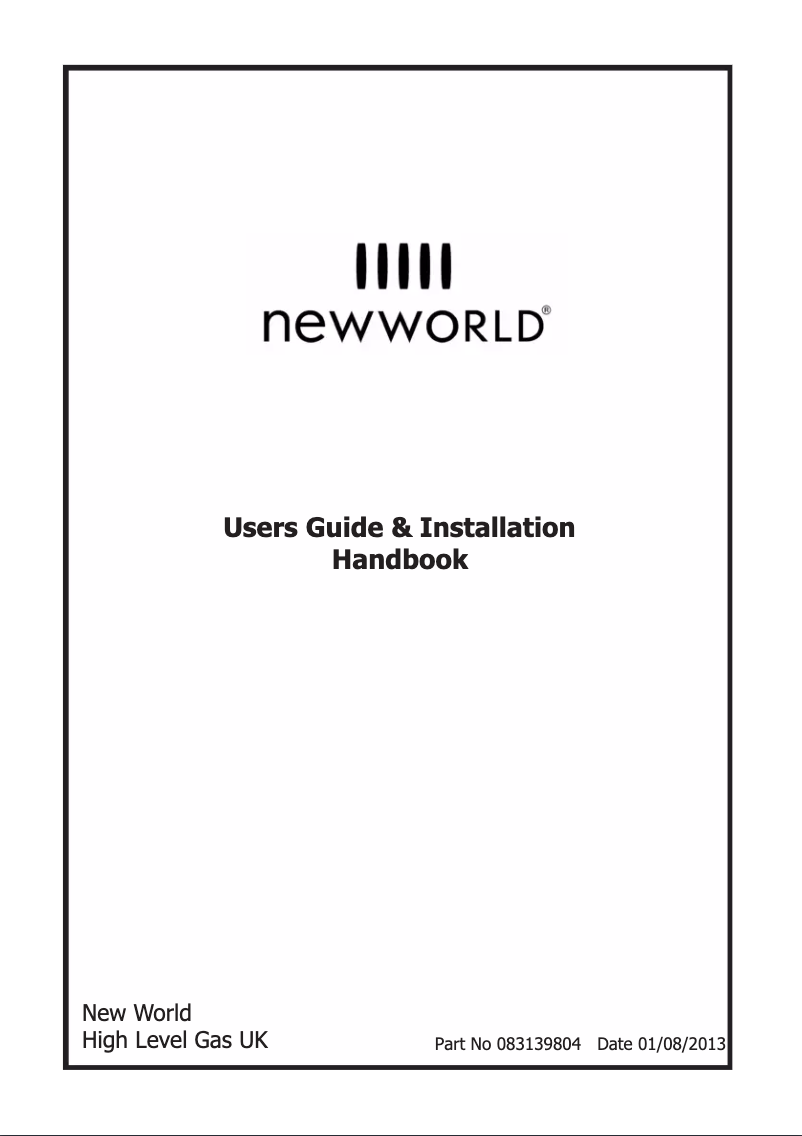 Página nº 1 - Manual de usuario New World 50THLG