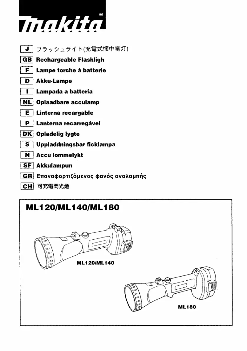 Imagen de la primera página del manual del dispositivo ML120