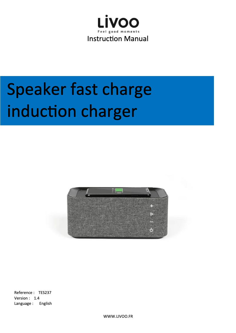 Página 1 del manual Manual de usuario Livoo TES237