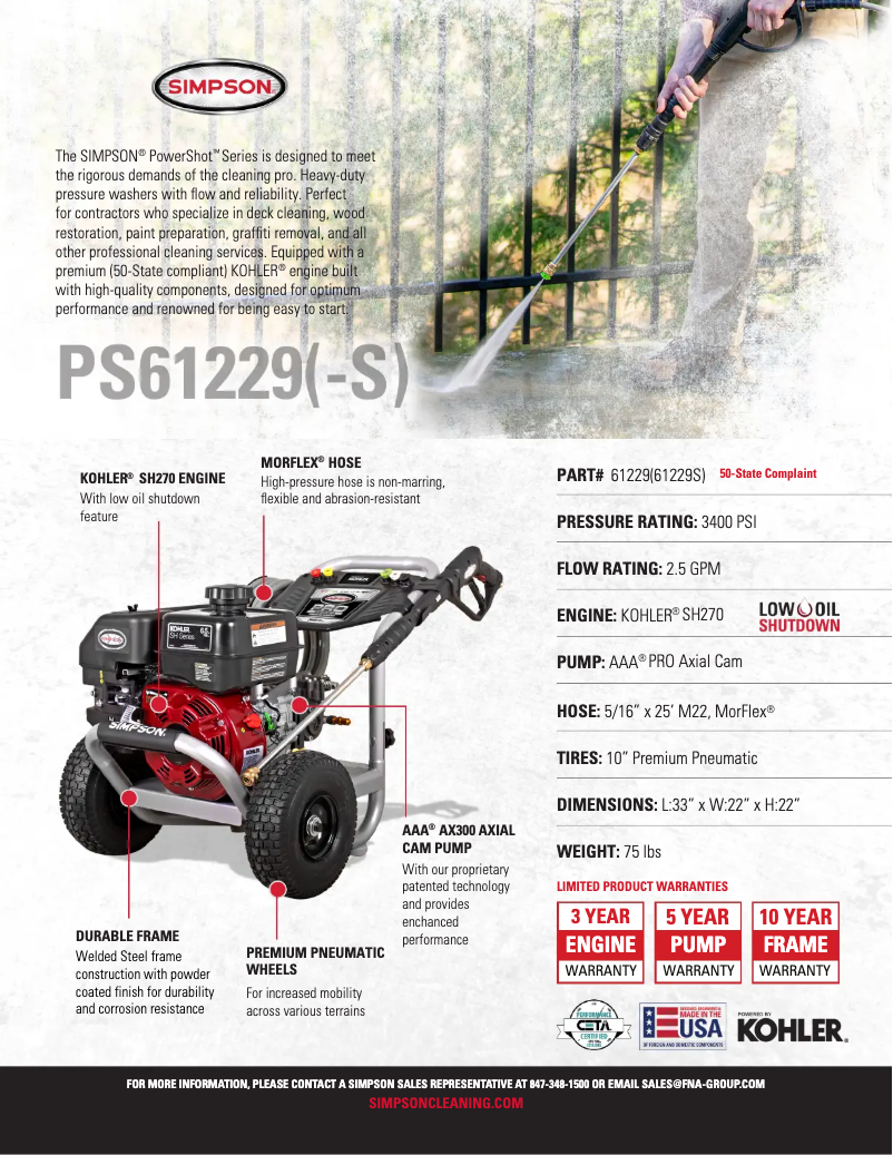 Imagen de la primera página del manual del dispositivo PowerShot PS-61229-S