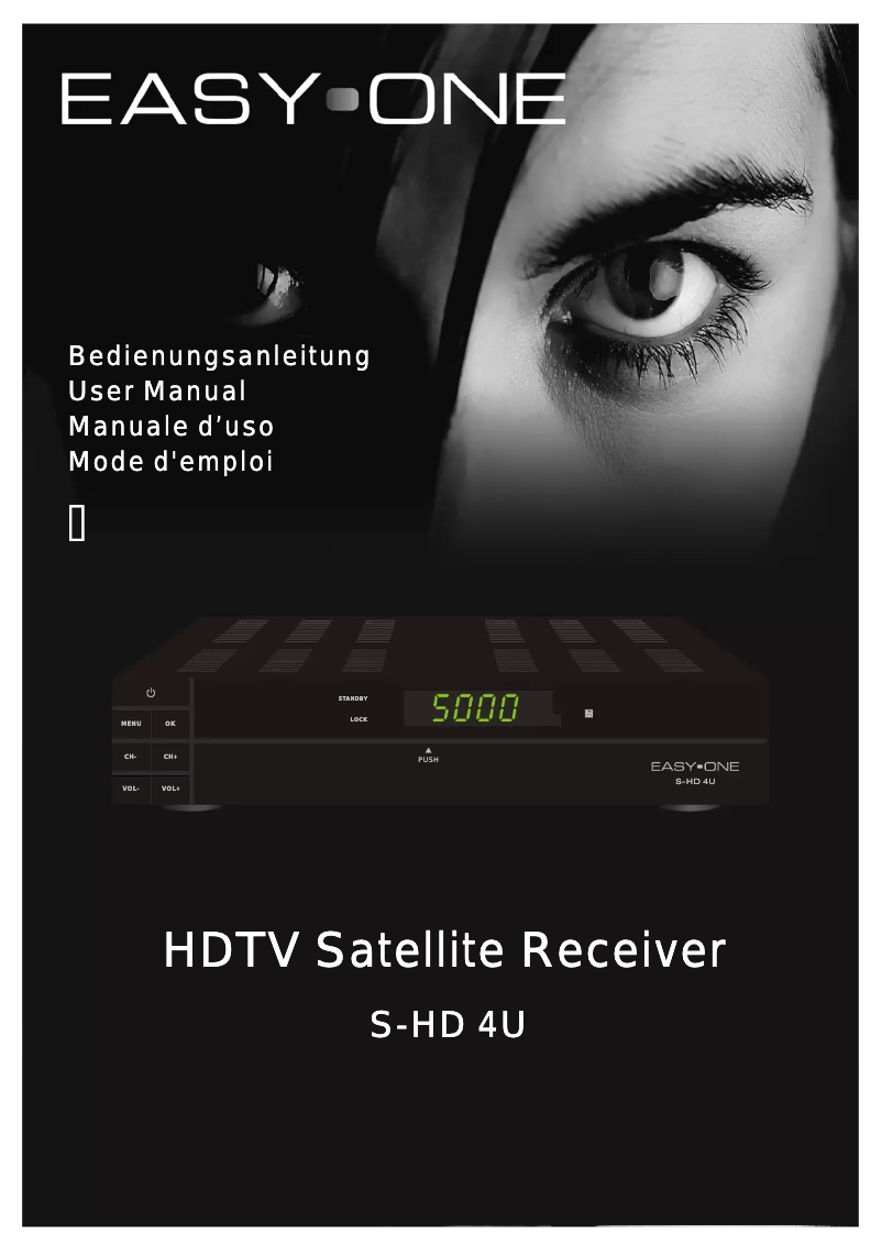Página 1 del manual Manual de usuario SetOne EasyOne S-HD 4U