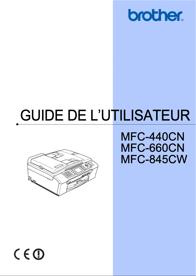 Imagen de la primera página del manual del dispositivo MFC-660CN