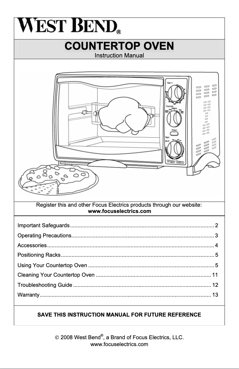 Imagen de la primera página del manual del dispositivo 74706