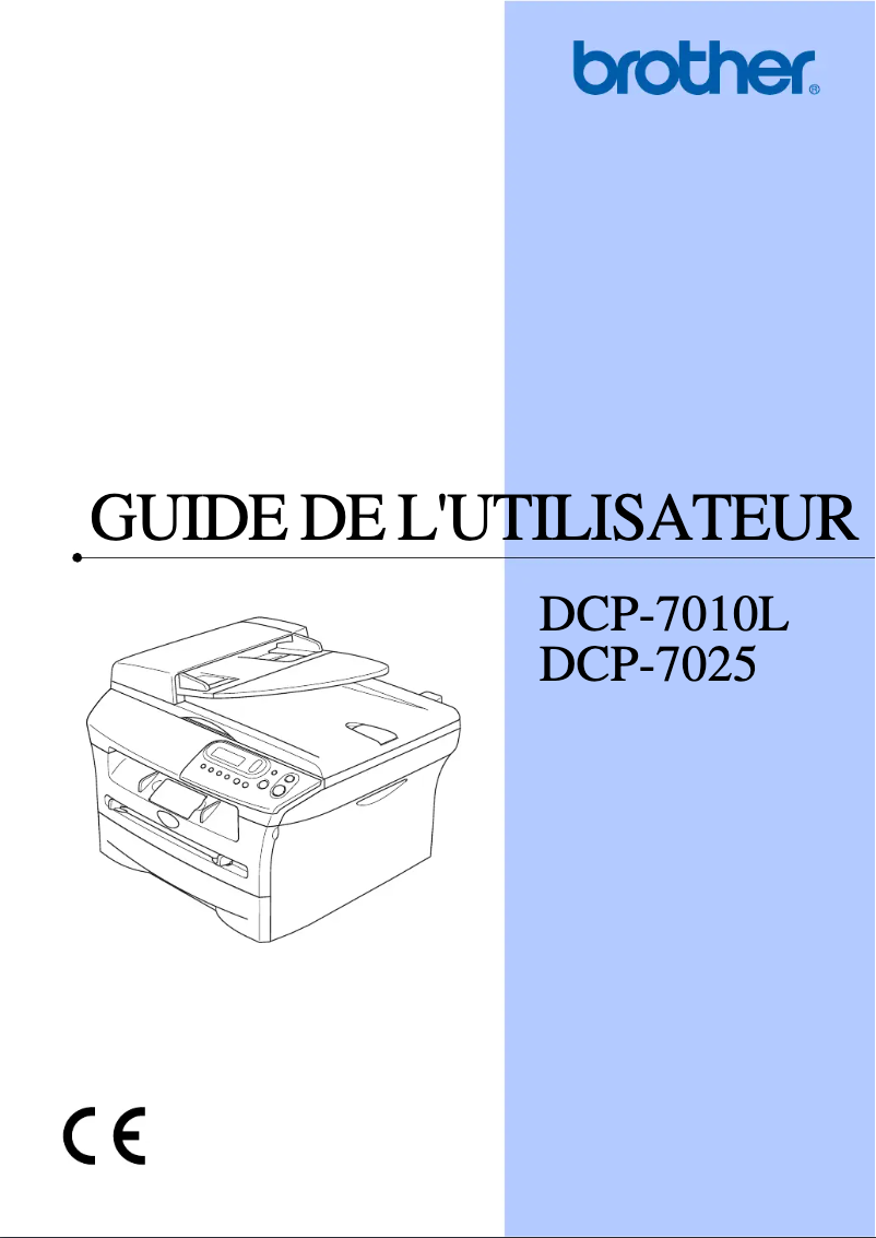 Página nº 1 - Manual de usuario Brother DCP-7010L