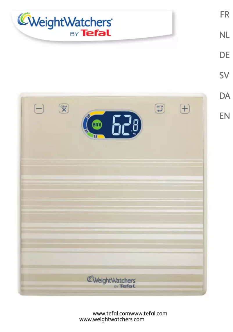 Página nº 1 - Manual de usuario Tefal Weight Watchers WZ5000C0