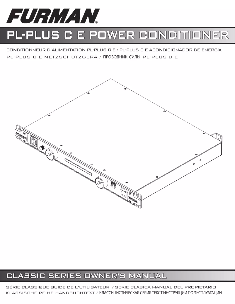 Imagen de la primera página del manual del dispositivo PL-PLUS C E