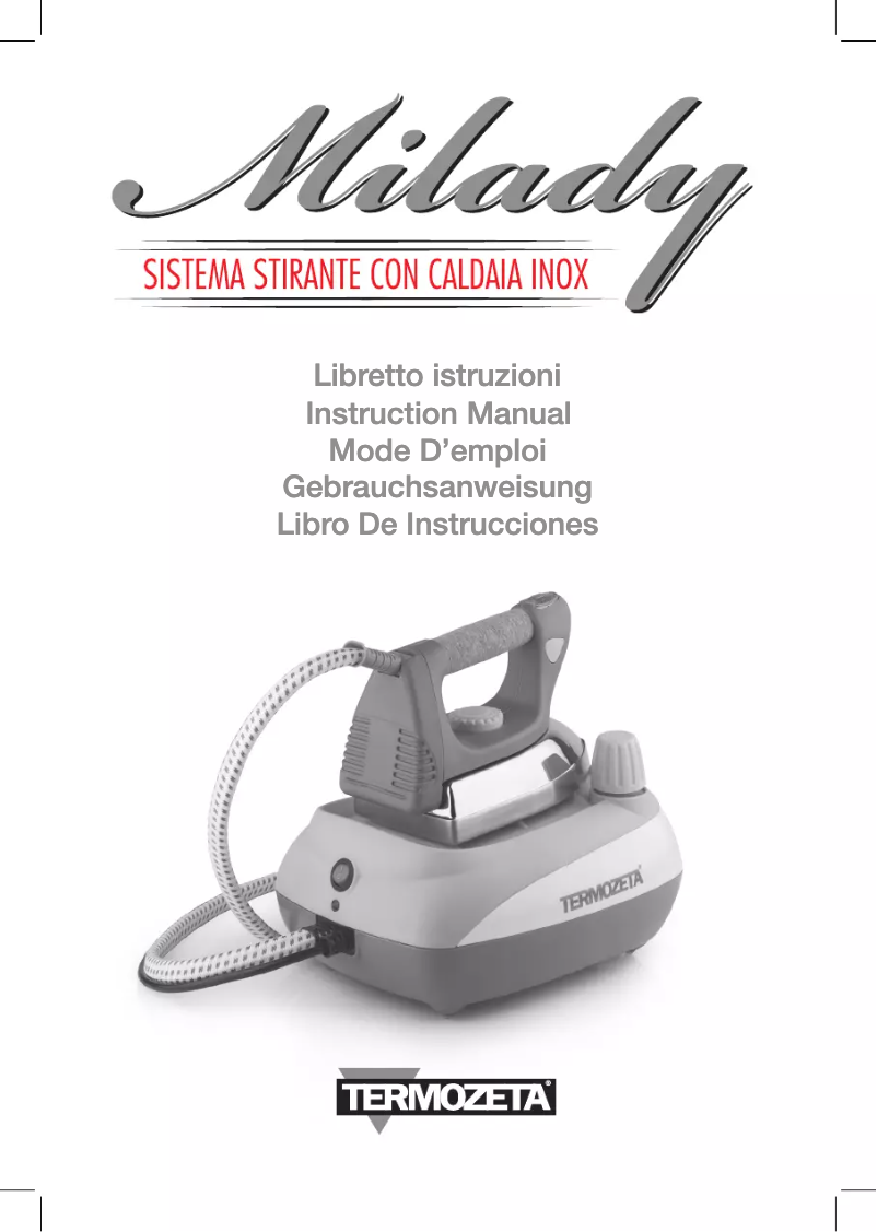 Imagen de la primera página del manual del dispositivo Milady