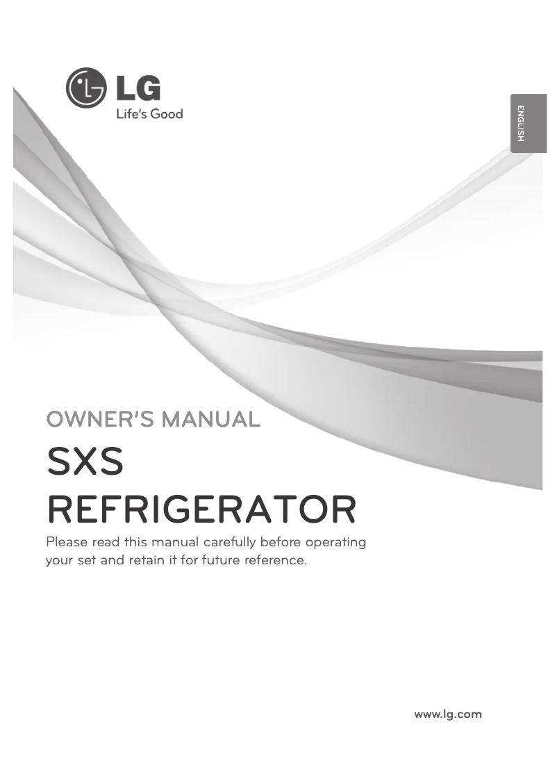 Imagen de la primera página del manual del dispositivo GS5262WBJV