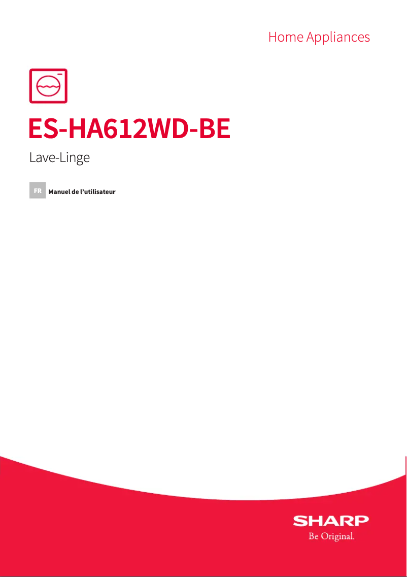 Imagen de la primera página del manual del dispositivo ES-HA612WD-BE
