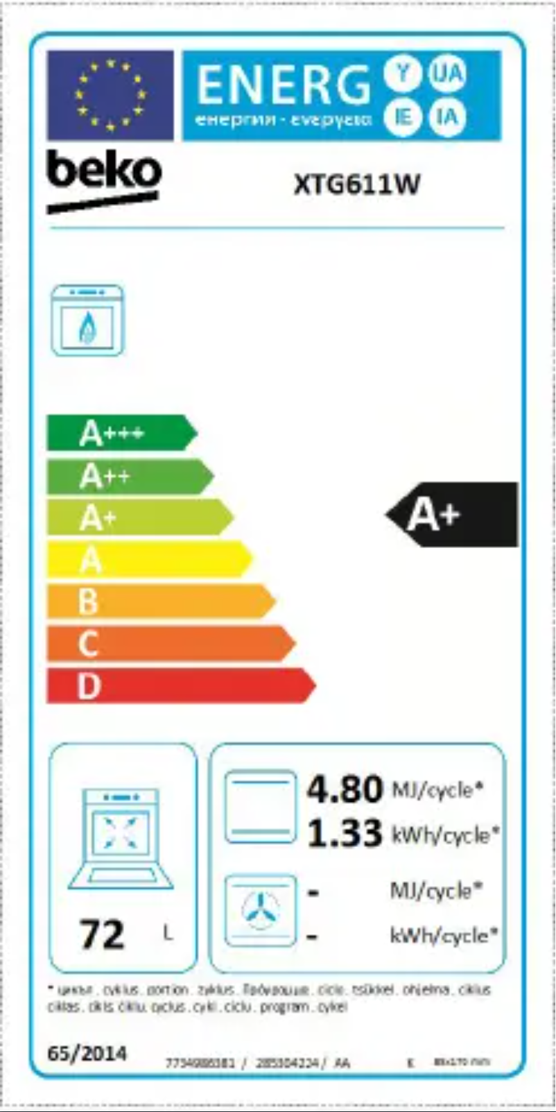 Imagen de la primera página del manual del dispositivo XTG611